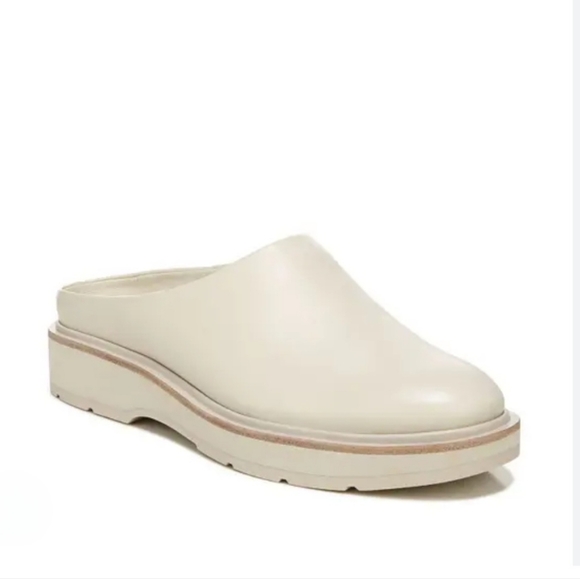 Vince Shoes - NIB Vince Graham Leather Platform Clog. Size 7.5